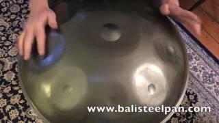 Bali Steel Pan classic style Gong diao (tuned by Ketut Suda) handpan