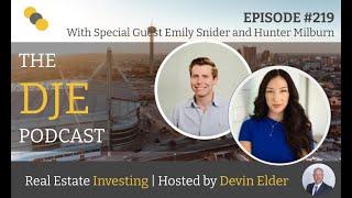 The DJE Multifamily Podcast #219 with Emily Snider and Hunter Milburn