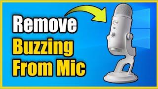 How to Remove Buzzing and Static Noise From Microphone on Windows 10 (Easy Method)