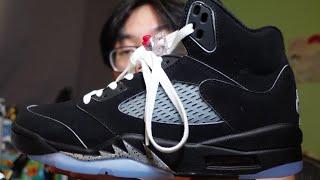 Jordan 5 Black Metallic Reimagined Reps Review + On Foot!