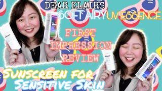 Review on Soft Airy UV essence from KBEAUTY brand Dear Klairs | Beauty vlog | Fenina Tolentino