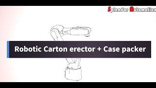 SA product introducing video - case erector & packer + pouch loading