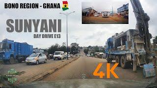 Sunyani Day Drive E13 Dr Berko To Asuakwaa Bono Region Ghana 4K