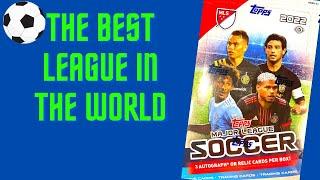 2022 Topps MLS Major League Soccer Hobby Box Break and Review