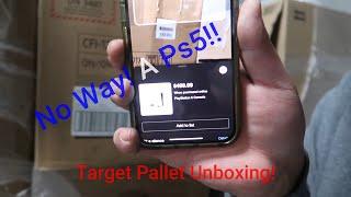 Target Pallet Unboxing | Did We Find A Ps5?! | We Hit The 600 Sub Mark!