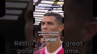 Best player introduction in history