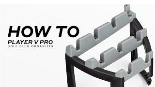 How To: Player V Pro Golf Club Organizer Assembly