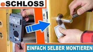 Elektronisches Türschloss - Montageanleitung / eSCHLOSS Standard - eSCH110.