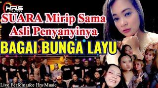 BAGAI BUNGA LAYU ( RITA SUGIARTO ) COVER LIVE HRS MUSIC FEAT YULIA SWUARA