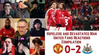 Hopeless and Devastated MAN UNITED Fans Reacts to MAN UNITED 0-2 NEWCASTLE | PL GW 19 | 31-12-2024