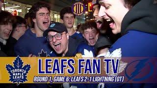 I CRIED MAN, WE'VE WAITED SO LONG! | Fan Reaction Compilation | Leafs Fans React | TOR 2-1 TB (OT)