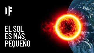 ¿Qué pasaría si el Sol fuera más pequeño que la Tierra?