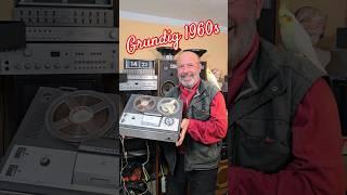 1960s Vintage Grundig Reel to Reel Tape Recorder Sound Test - Germany 1967