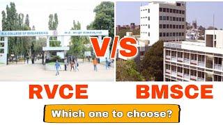 RVCE V/S BMSCE| Pros & cons | Placement | Fees| Best Private engineering college 2021