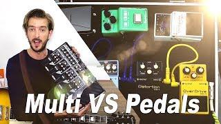 Stompbox Pedals VS Multi Effects - PROS and CONS