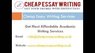 Get Most Cheap Essay Writing Services UK from Best Writers