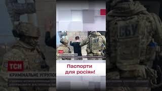 ️ Паспорти для росіян! СБУ накрила угрупування у Запоріжжі