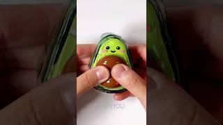 아보카도 말랑이 만들기 - DIY Avocado Squishy with nano tape #shorts