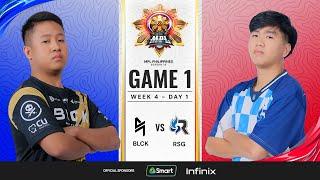 MPL PH S13 - W4D1 - BLCK vs RSG - GAME 1