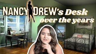 Nancy Drew's Desk Over the Years | from the HerInteractive Games