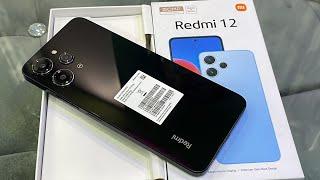 Redmi 12 Black Unboxing, First Look & Review | Best Budget smartphone under 10000 | Redmi 12 Price