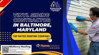 Vinyl Siding Contractor in Baltimore, Maryland - McHenry Roofing