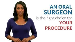 What is an oral surgeon?