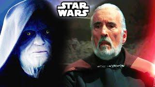 Why Dooku Grew Much WEAKER with Age But Palpatine Didn't - Star Wars Explained