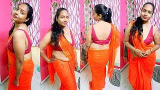 Key tucking in saree waist video / Requested Video #dailyvlog #sareevlog #bengalivlog