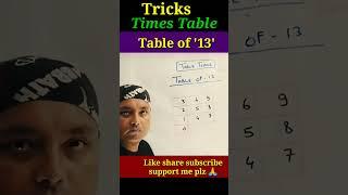 Times table//Pahada// table of 13// #timestables #tableof13 #pahadavideo