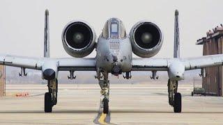 A-10 Thunderbolt II Takeoff at Osan Air Base, South Korea