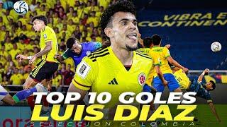 TOP 10 GOLES DE LUIS DIAZ EN LA SELECCION COLOMBIA