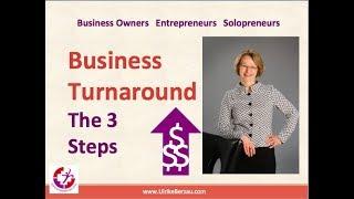 Business Turnaround - The 3 Steps