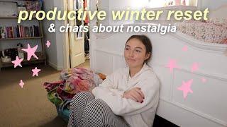 winter reset routine | vlogmas day 17