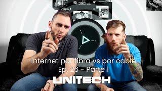 INTERNET POR FIBRA VS POR CABLE