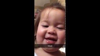 Hilarious slo mo of a baby that made me laugh too hard.... The end is the best part.