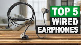 Top 5 BEST Wired Earphones in (2025)