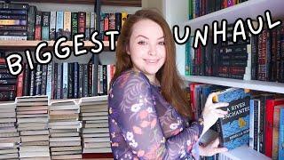 UNHAUL BOOKS WITH ME  getting rid of ALL my romance books EP.2