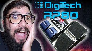 Digitech RP80 Guitar Effect Pedal Demo!