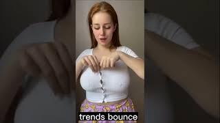no bra trends bounce  New tiktok video