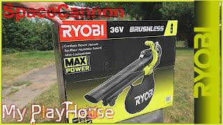 Ryobi RBV36B Cordless Brushless Blower Vacuum 36V - 1084