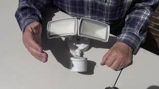 Security Light Installation Part 7: Tips on Aiming Your PIR