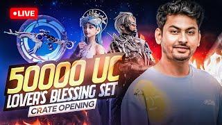 50,000 UC Crate Opening | Lover's Blessing Set & New AKM