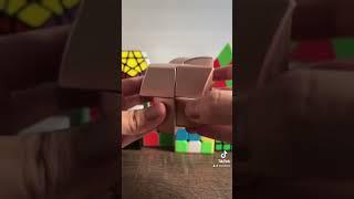 3 Rubik’s Cubes on Beat  #rubikscube #shorts