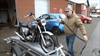 How To Load A Motorcycle onto a trailer