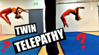 TWIN TELEPATHY TUMBLE CHALLENGE!