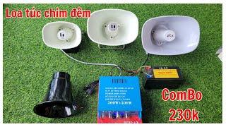 Tặng thẻ tiếng chuẩn / Loa bẫy chim đêm 2024 / Combo giảm còn 230k / AMly 263b