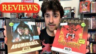 ABOMINABLE (2005) and BRAM STOKER'S SHADOWBUILDER (1998) MVD Rewind Blu ray Reviews