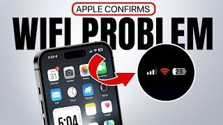 Apple Confirms WiFi issue on iPhone - Temporary Fix