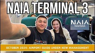 NAIA TERMINAL 3 UNDER SAN MIGUEL CORPORATION, OCTOBER 2024 | MANILA AIPORT GUIDE